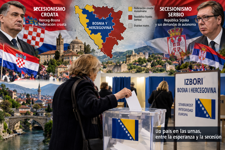 Elecciones en Bosnia y Herzegovina bajo interferencias rusas y norteamericanas