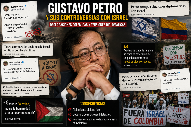 Un antisemita llamado Gustavo Petro